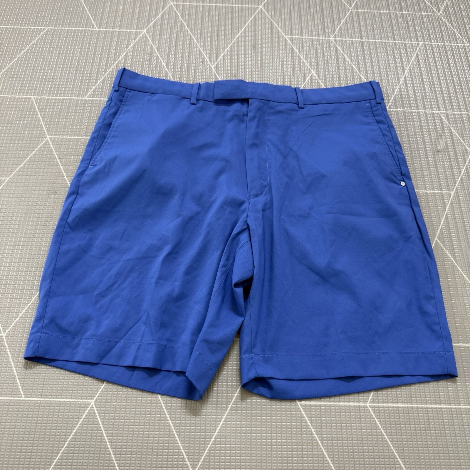 Rlx Ralph Lauren Classic Fit Golf Shorts Mens 38 Blue 9" Inseam Performance